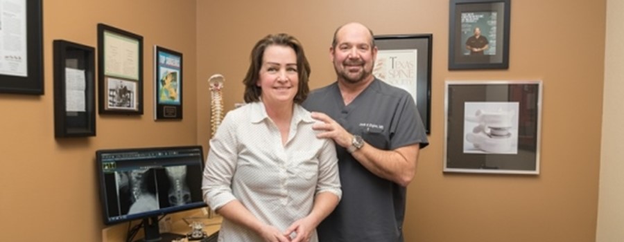 Research Leads Back Pain Patient to Life-Changing Surgery