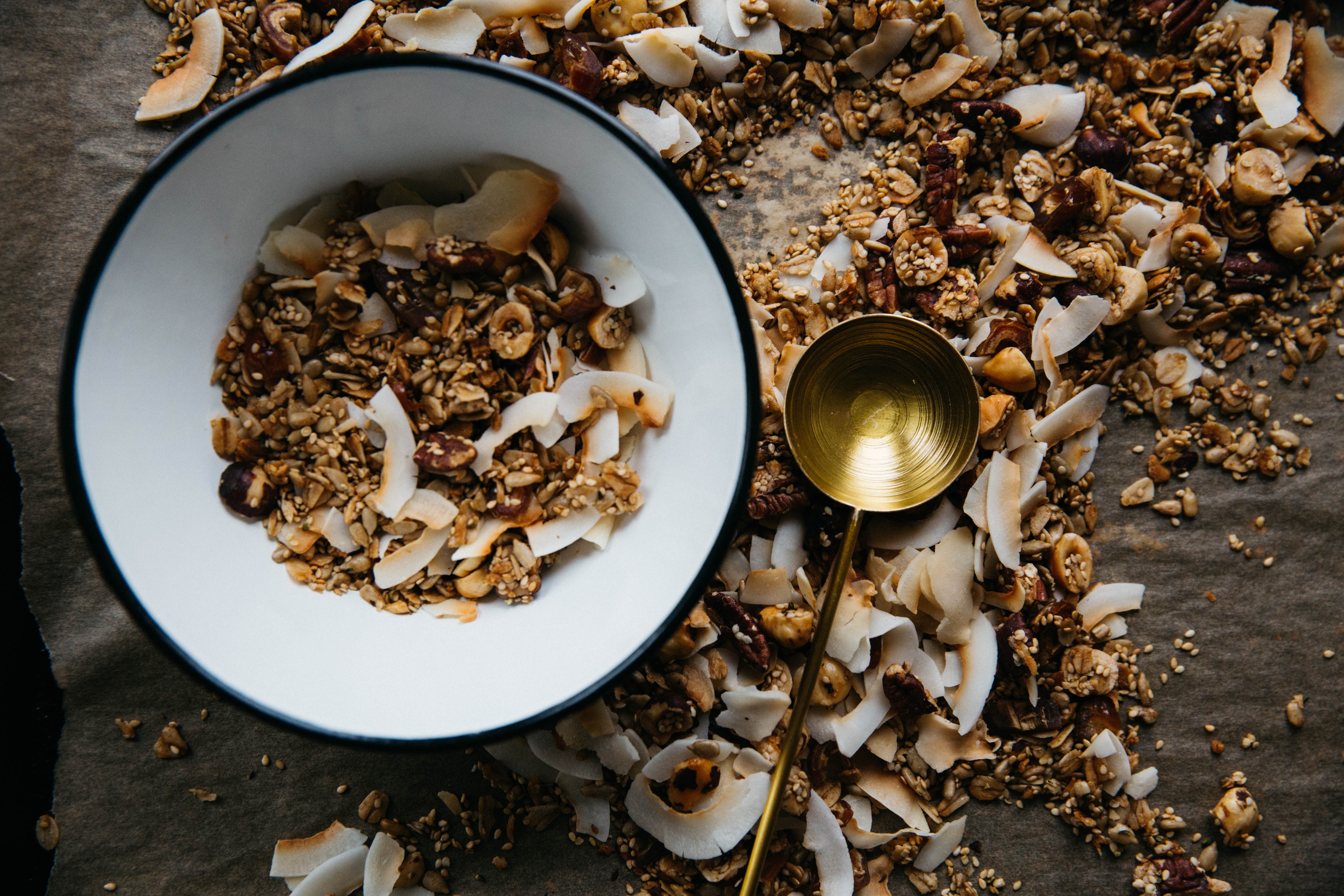 Orange Almond Granola